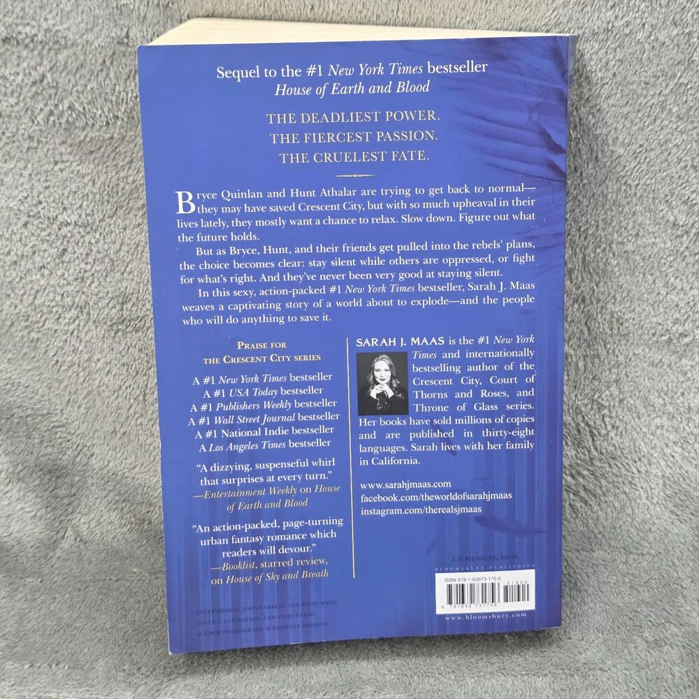 Bloomsbury Sarah J. Maas Crescent City Set: 2 PB + 1 HC - Picture 8 of 14